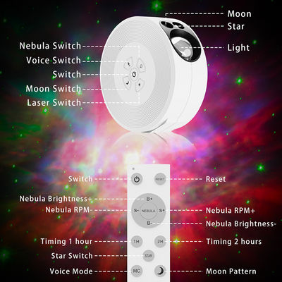 Remote moon star projector lights for room decor moodl ighting home decor white remote