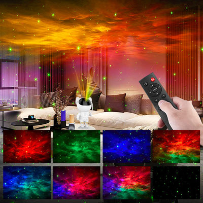 Living Room Astronaut Galaxy Star Projector For Kids Bedroom