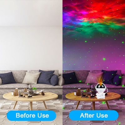 Multicolor Galaxy Space Star Projector Durable ABS PVC Material