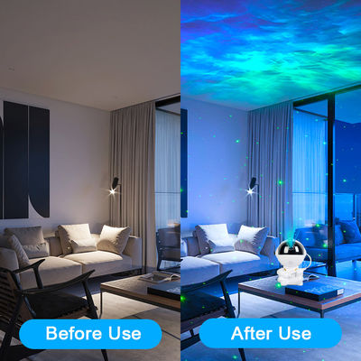 Kids Room Galaxy Space Star Projector 360 Degree Adjustable Multiscene