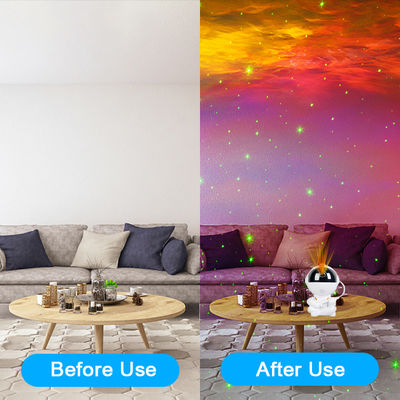 5V 1A RGB Room Space Star Projector Rotatable For Birthday Party