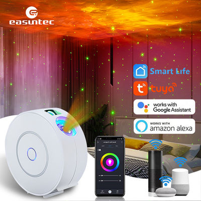 Multiscene ABS WiFi Galaxy Projector , Multifunctional Bluetooth Star Projector