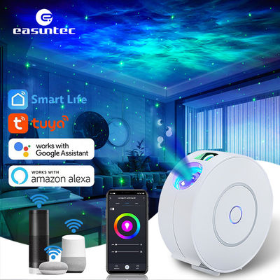 Bedroom Smart Galaxy Light Projector , Flexible Timing Galaxy Projector Google Home
