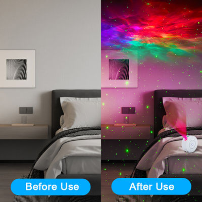 Durable 5W Smart Night Light Projector , RGB Smart WiFi Galaxy Star Light Projector