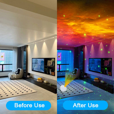Christmas ABS Smart Star Projector WiFi 2.4G Multifunctional For Girls Boys