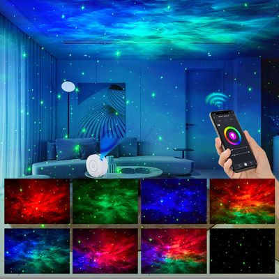 FCC Multicolor Smart Home Galaxy Star Projector Rotatable Durable
