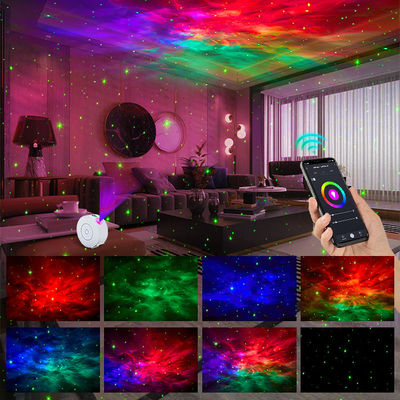Remote Control Smart Home Galaxy Projector , ABS LED Alexa Night Light Projector