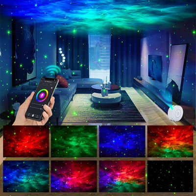 Rotatable WiFi Nebula And Star Projector , Adjustable Skylight Space Projector