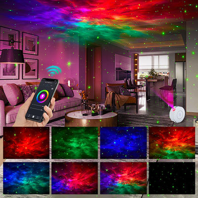 Bedroom Smart Galaxy Light Projector , Flexible Timing Galaxy Projector Google Home
