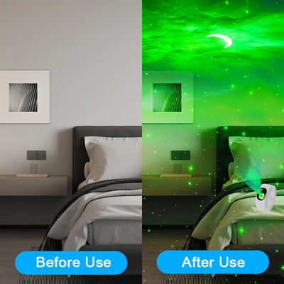 5V 2A Night Light Moon Star Projector Multifunctional With Remote