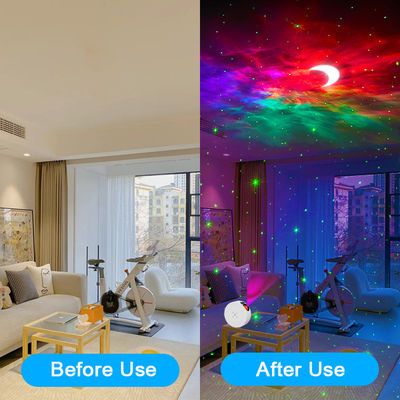 ROHS Rotating Star And Moon Projector Light Switch Button Control
