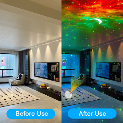 160x160x66mm Moon Projector Light , Multipurpose Galaxy Projector With Moon