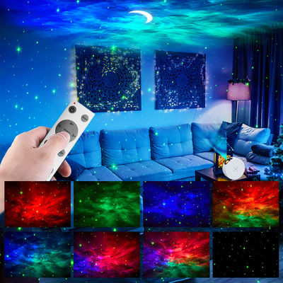 Multiscene 5V Moon Galaxy Projector , Bedroom Moonlight Star Light Projector