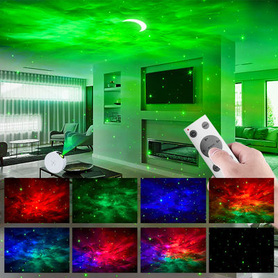 ROHS Rotating Star And Moon Projector Light Switch Button Control