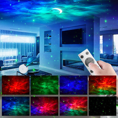 Rotatable Durable Moon Star Projector Light RGB LED For Bedroom
