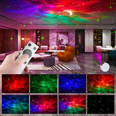 LED Rotating Moon Star Projector Night Light For Wedding Party