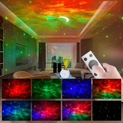 Rotating Star Moon Ceiling Light Projector Lamp Multipurpose