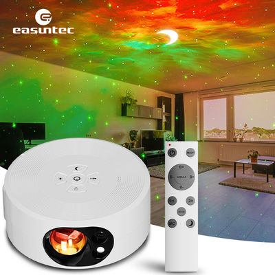 Home Theater RGB Moonlight Star Projector , Nebula Night Light Stars And Moon