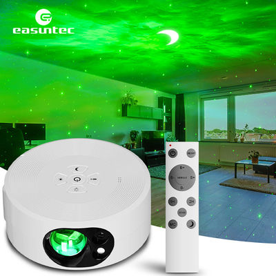 Multiscene ABS Star Moon Projector Lamp , Voice Control Moonlight Starlight Projector