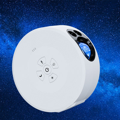 Multiscene ABS Star Moon Projector Lamp , Voice Control Moonlight Starlight Projector
