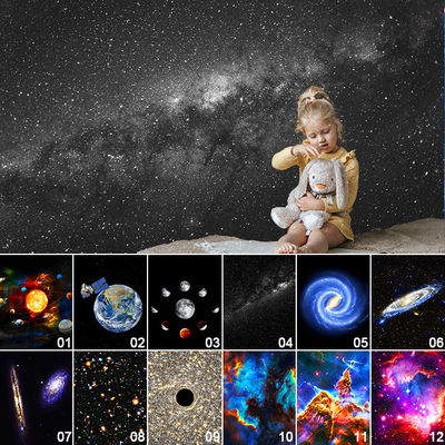 ROHS Ceiling Planet Projector Light 12 HD 4K Film Discs Multiscene