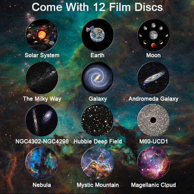 Party Galaxy Planetarium Projector , Multipurpose Solar System Room Projector