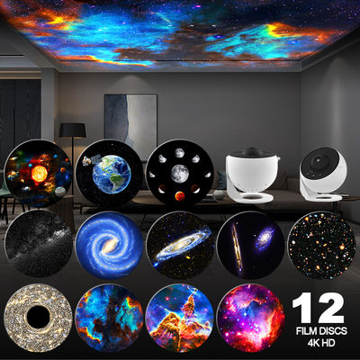 4K HD Timer Solar System Projector , Multipurpose Milky Way Light Projector