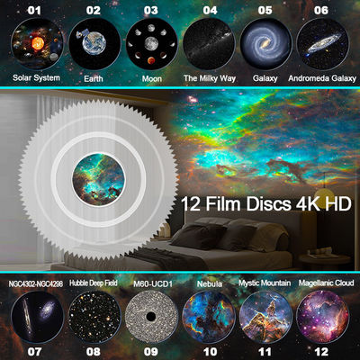 Durable 4K Solar System Projector Light , Portable Planet Projector For Bedroom