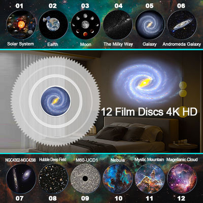 Multiscene Rotatable Night Star Projector , DC 5V Planetarium Light For Bedroom