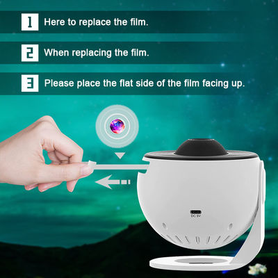 OEM Bedroom Planetarium Galaxy Projector With Timing Adjustable