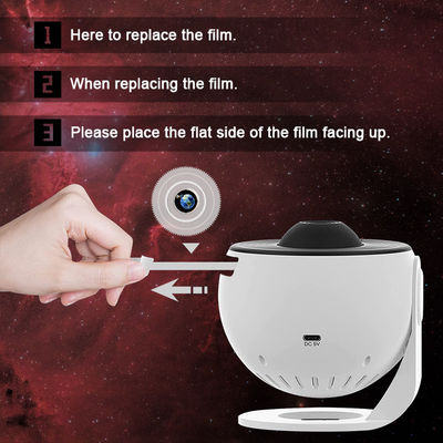 360 Adjustable Planetarium Galaxy Projector Nebula Switch Button Control