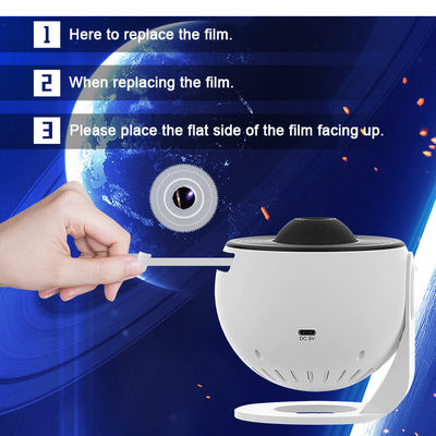 Portable ABS Home Planetarium Projector , Durable Solar System Projector For Room