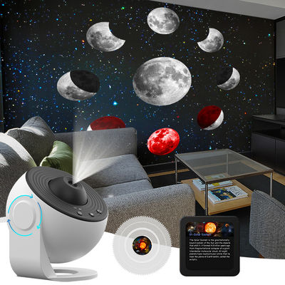 Portable Solar System Planetarium Projector , Rotating Nebula Night Light Projector