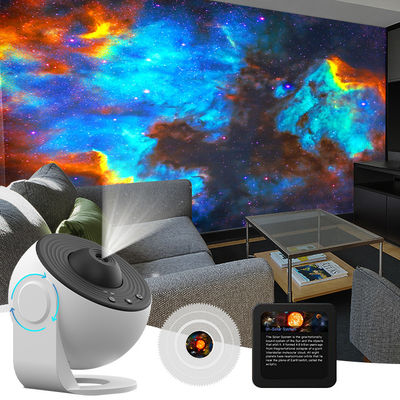 Adjustable Planetarium Projector For Adults , Rotating Nebula Lights Projector