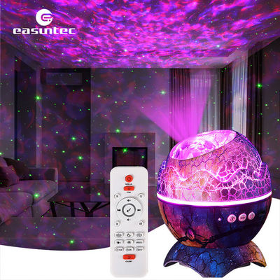 Multicolor Nebula Dinosaur Egg Star Projector 110x110x105mm Durable
