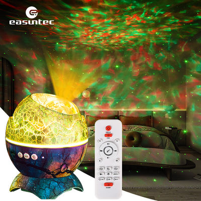 Multiscene Portable Dinosaur Egg Star Light , Voice Control Galaxy Projector Nebula