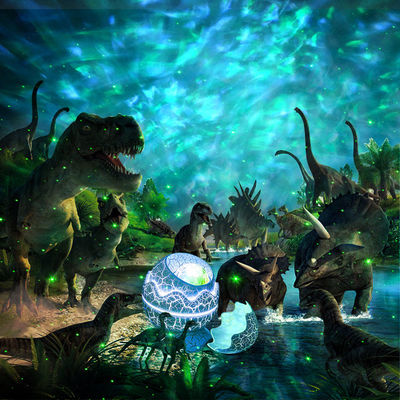 Multicolor Nebula Dinosaur Egg Star Projector 110x110x105mm Durable