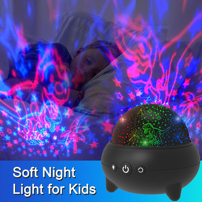 FCC Dinosaur Starry Night Light Projector 9 Color Adjustable For Kids
