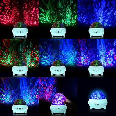 5V 1A 3W Animal Starry Night Light Projector Multifunctional Rotatable