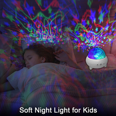 Multicolor Rotatable Dinosaur Projector Lamp , Kids Animal Star Light Projector