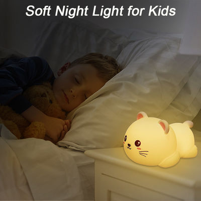 Practical ABS Silicone Night Lamp , Multipurpose Silicone LED Night Light