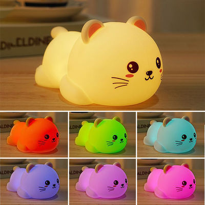 Practical ABS Silicone Night Lamp , Multipurpose Silicone LED Night Light