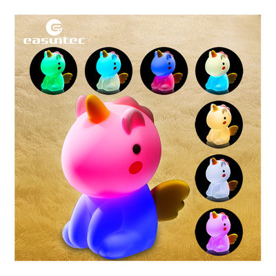 Adjustable Cute Colorful Silicone Night Lamp Multiscene Portable