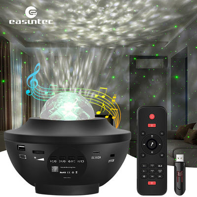 Bluetooth Galaxy Ocean Wave Star Projector Light 5V 3W Multicolor