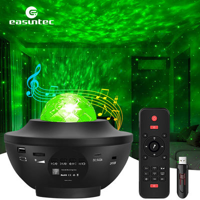 Multiscene Rotatable Ocean Wave Star Projector Night Light ABS Material