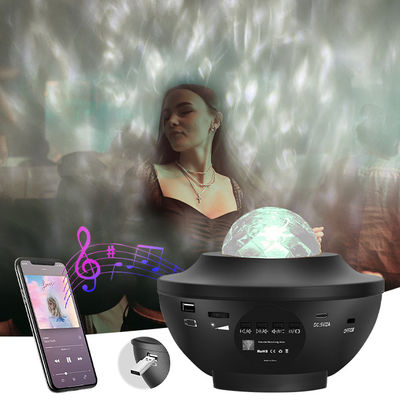 Rotating Durable Ocean Night Light Projector , Galaxy Star Projector Ocean Wave LED