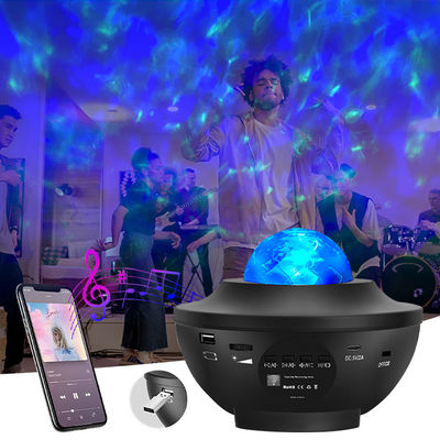 Multiscene Rotatable Ocean Wave Star Projector Night Light ABS Material
