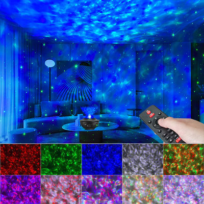 Rotating Durable Ocean Night Light Projector , Galaxy Star Projector Ocean Wave LED