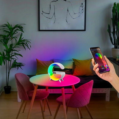 Wireless Charger G Smart Light Sound Machine RGB App Control G Speaker Lamp