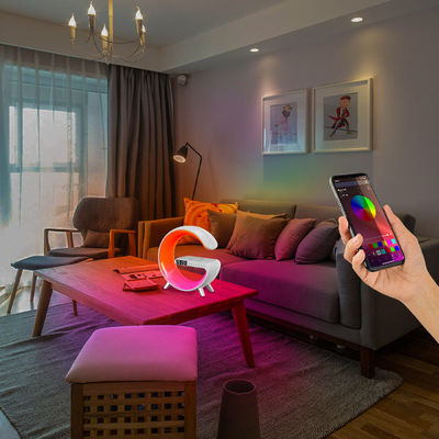 12V 15W G Smart Light Sound Machine , Teens Kids G Speaker Lamp